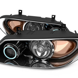 סוזוקי SX4 פנס ראשי שמאל חשמלי + מנוע - 4 דלתות -תקע משולש- (2007-2012)